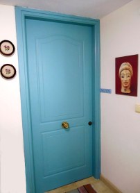 The entranch of apartment ''Nostos'' - Είσοδος του διαμερίσματος ''Νοστος''